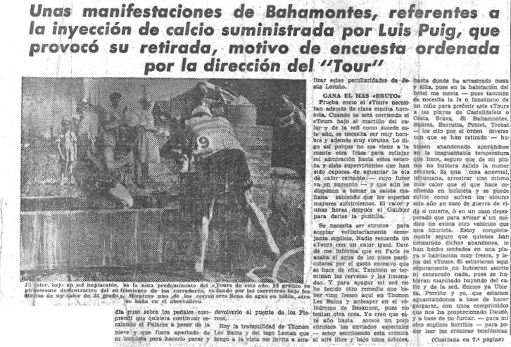 <em>El Mundo Deportivo</em> (7-7-1957), p. 1