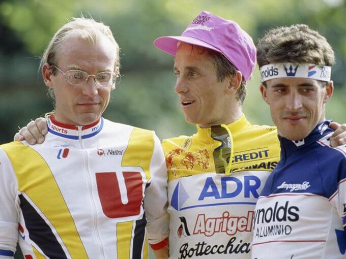 Podio Tour de France 1989